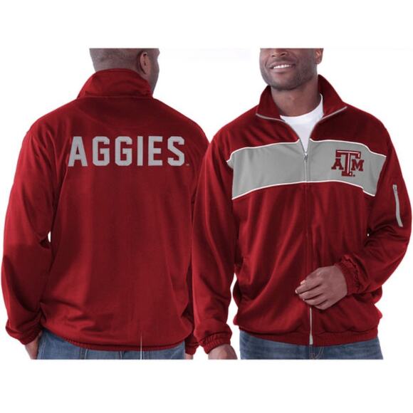 Texas A&M Aggies Men's Track Jacket Size XL NEW - Picture 1 of 16